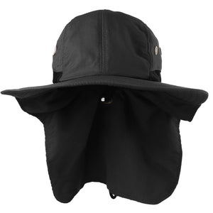Outdoor Sun Hat - Black