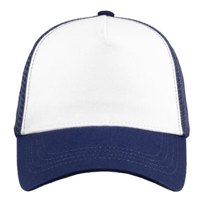 5 Panel Trucker Hat - Navy