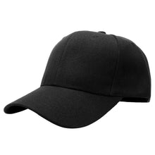 Load image into Gallery viewer, 144-Pack Baseball Dad Cap Velcro Strap Adjustable Size - Black