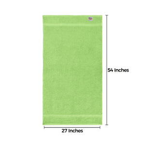 Falari 4-Pack Bath Towel 27x54 - Green