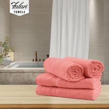 Load image into Gallery viewer, Falari 4-Pack Bath Towel 27x54 - Peach