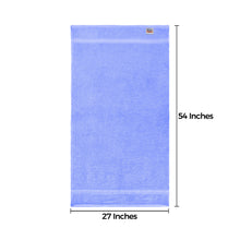 Load image into Gallery viewer, Falari 4-Pack Bath Towel 27x54 - Sky Blue