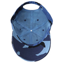 Load image into Gallery viewer, Classic Baseball Cap Soft Cotton Adjustable Size - Blue Camouflage