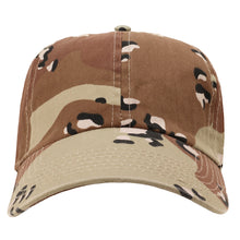 Load image into Gallery viewer, Classic Baseball Cap Soft Cotton Adjustable Size - Desert Camouflage