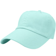 Load image into Gallery viewer, Classic Baseball Cap Soft Cotton Adjustable Size - Aqua Blue