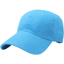 Load image into Gallery viewer, Classic Baseball Cap Soft Cotton Adjustable Size - Turquoise