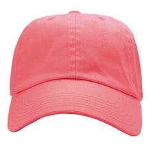 Load image into Gallery viewer, Classic Baseball Cap Soft Cotton Adjustable Size - Coral