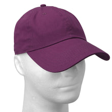 Load image into Gallery viewer, Classic Baseball Cap Soft Cotton Adjustable Size - Mulberry