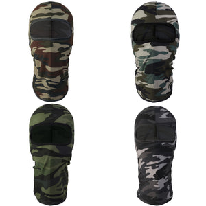12-Pack Camouflage Balaclava Face Mask Cover Multipurpose Full Ninja Mask Motorcycle Cycling Outdoor Sport Ski Active