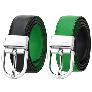 Falari Women Reversible Genuine Leather Belt